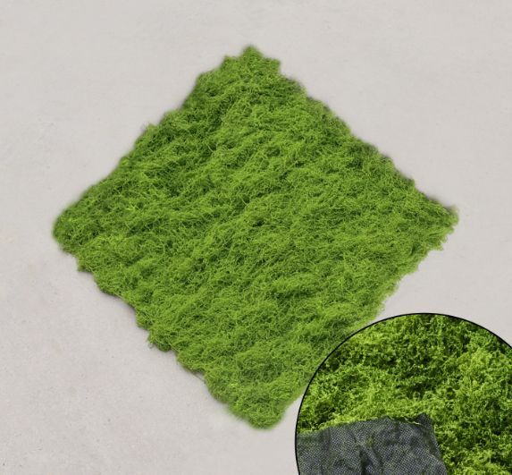 Light Green Artificial Stringy Moss 50cm×50cm