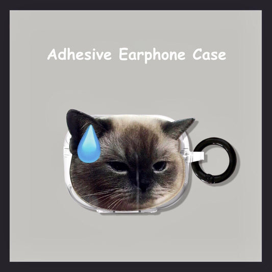 mute cat + Round Ring Apple AirPods Pro