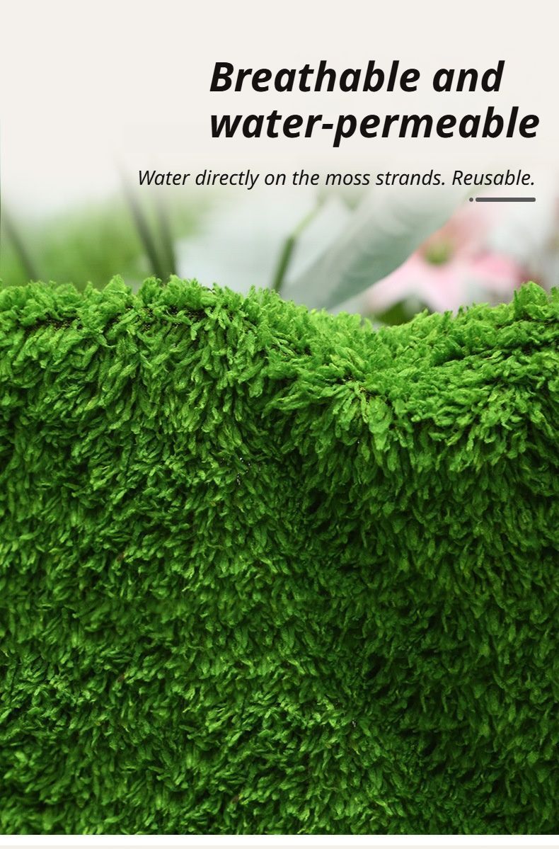 Pastoral Artificial Moss Turf 100cm×100cm