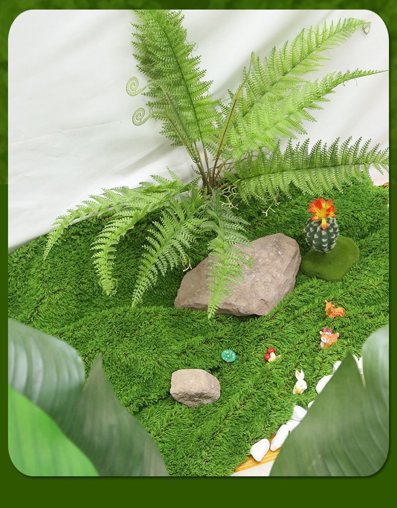Pastoral Artificial Moss Turf 100cm×50cm