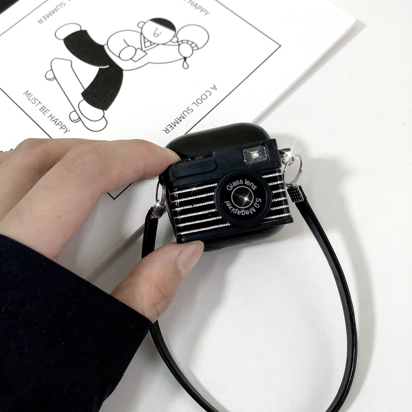 Retro luminous and sound-emitting camera Apple AirPods Pro
