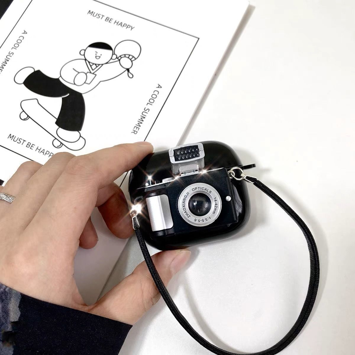 Retro luminous and sound-emitting camera Apple AirPods Pro 2