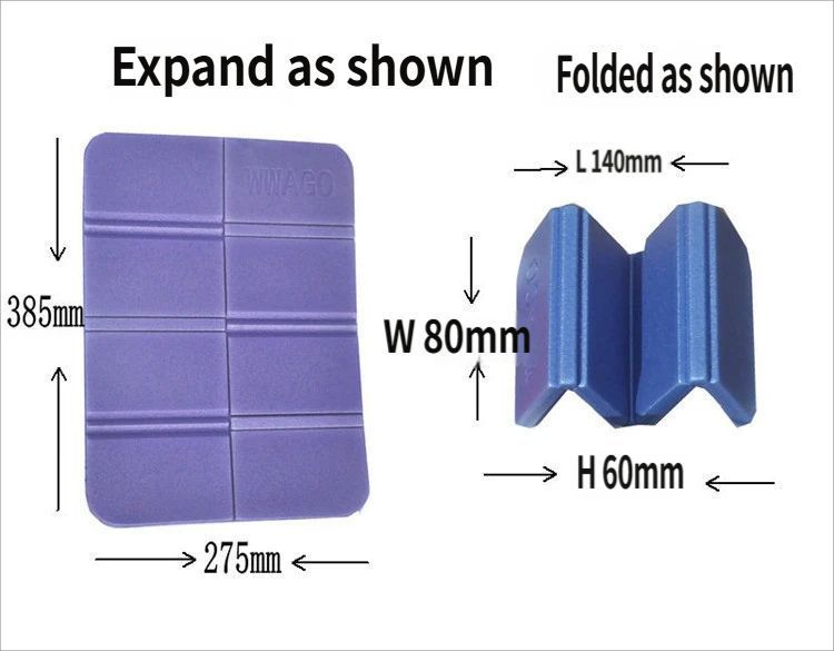 Folding picnic mat-Orange