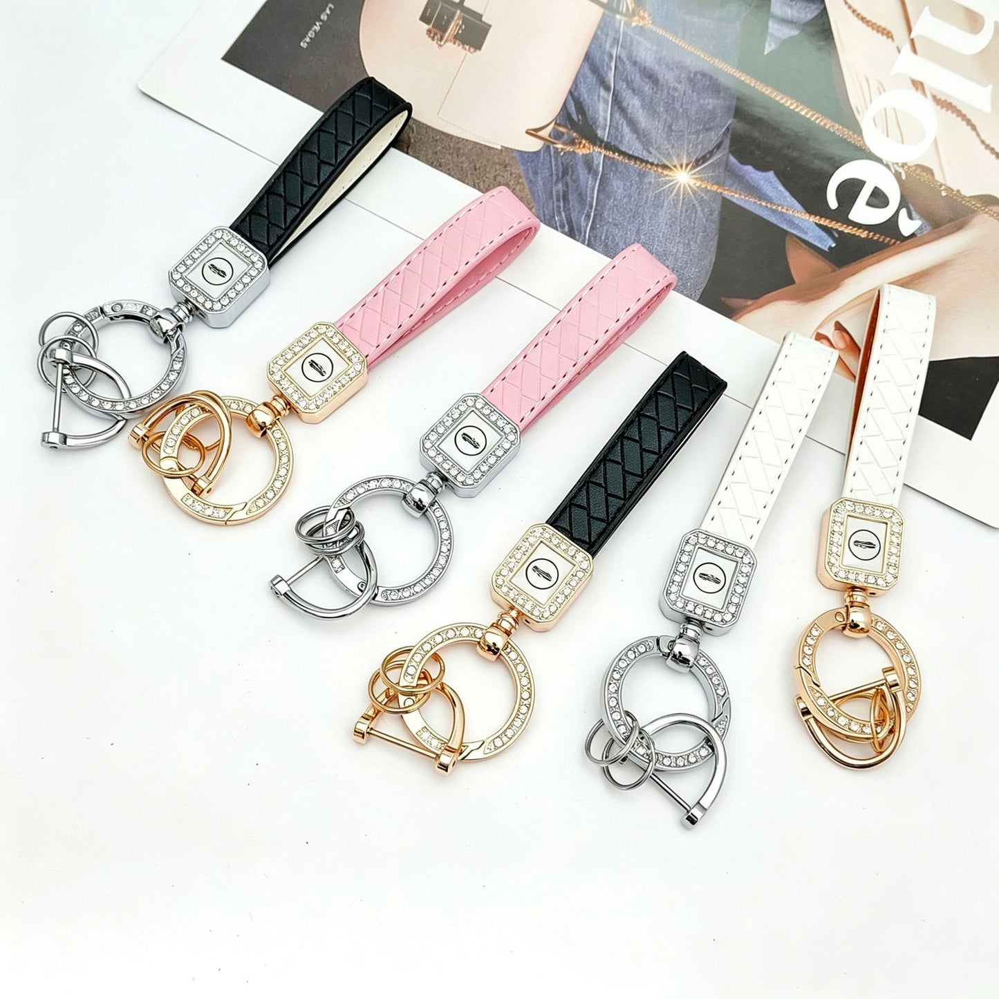 Silver Hardware Pink 25 Pack
