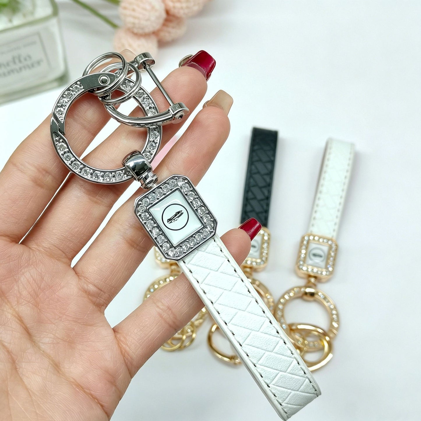 Silver Hardware Pink 25 Pack