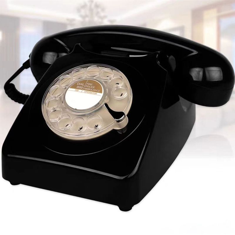Wireless Bluetooth Desk Phone Style 1-golden