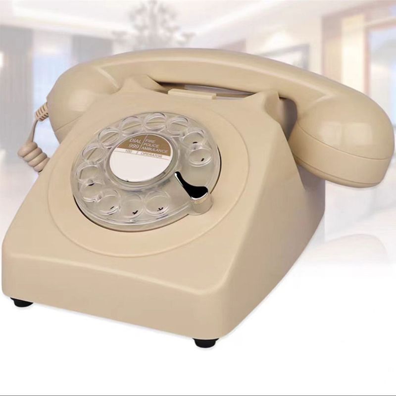 Wireless Bluetooth Desk Phone Style 2-gold
