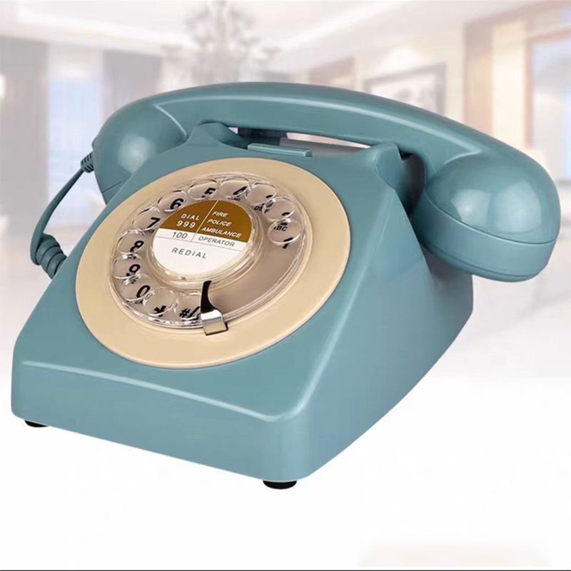 Wireless Bluetooth Desk Phone Style 2-gold