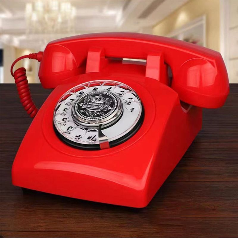 Wireless Bluetooth Desk Phone Style 2-green