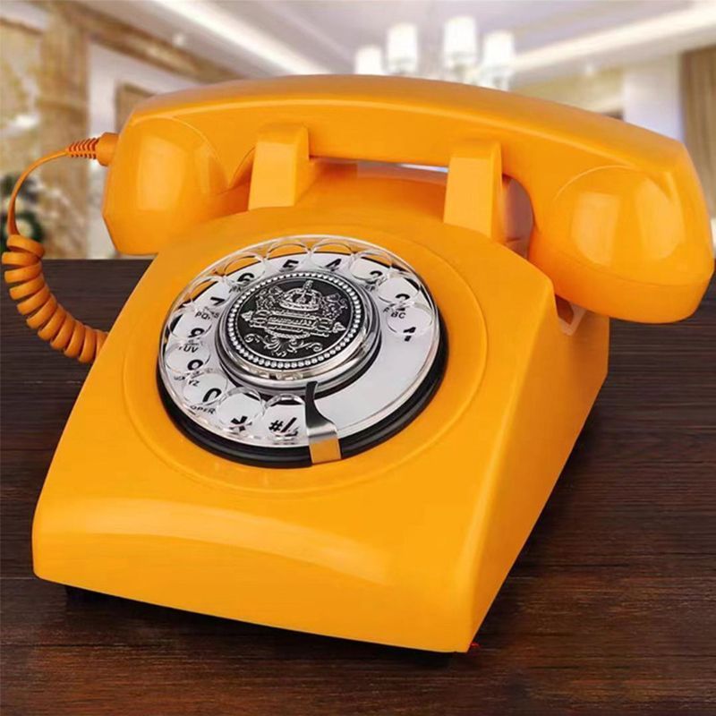 Wireless Bluetooth Desk Phone Style 2-off-white