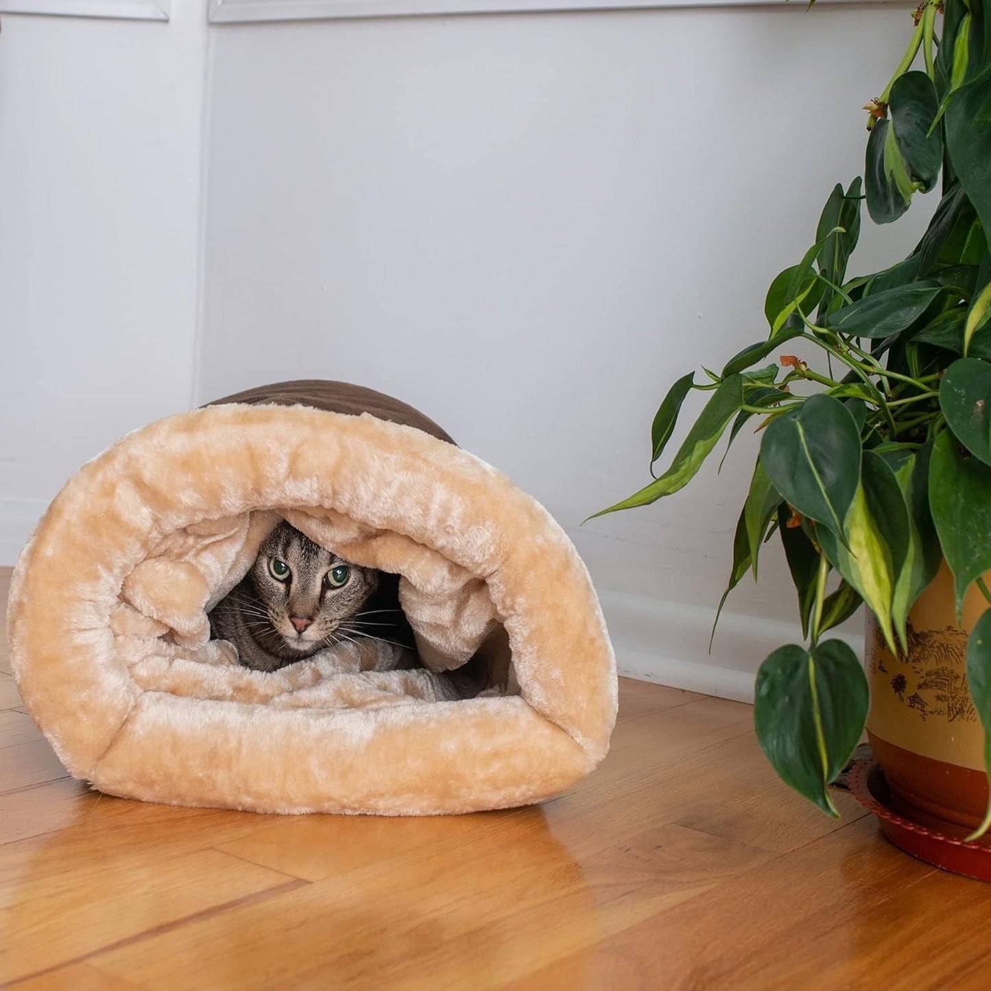 Upgraded Support Pet Warm Bed Gray