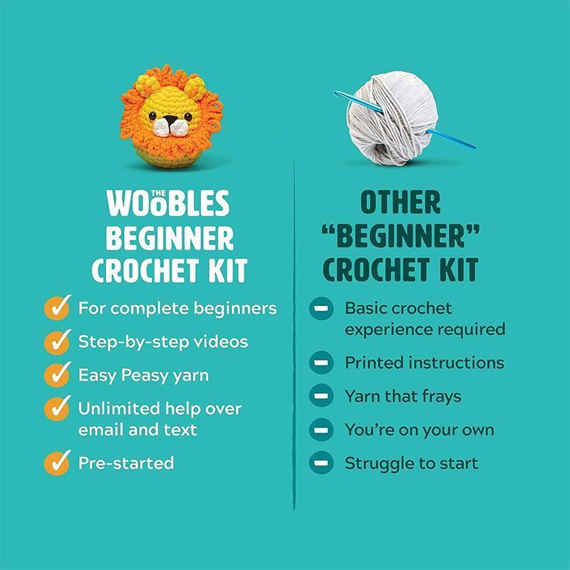 Crochet Kit Penguin & Chick 001