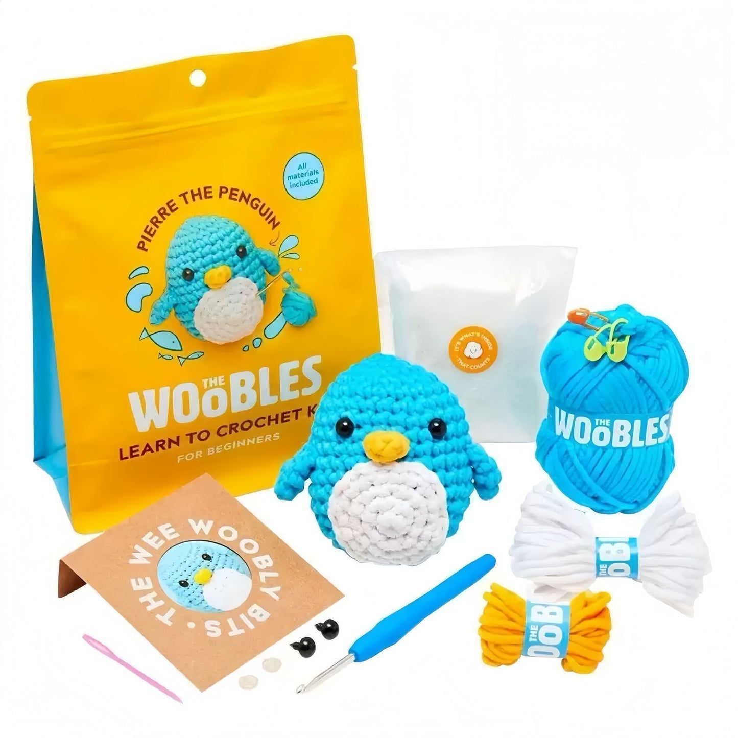 Penguin & Bunny Crochet Kit 004