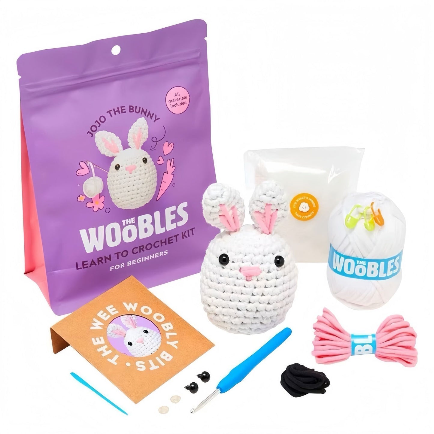 Penguin & Bunny Crochet Kit 004