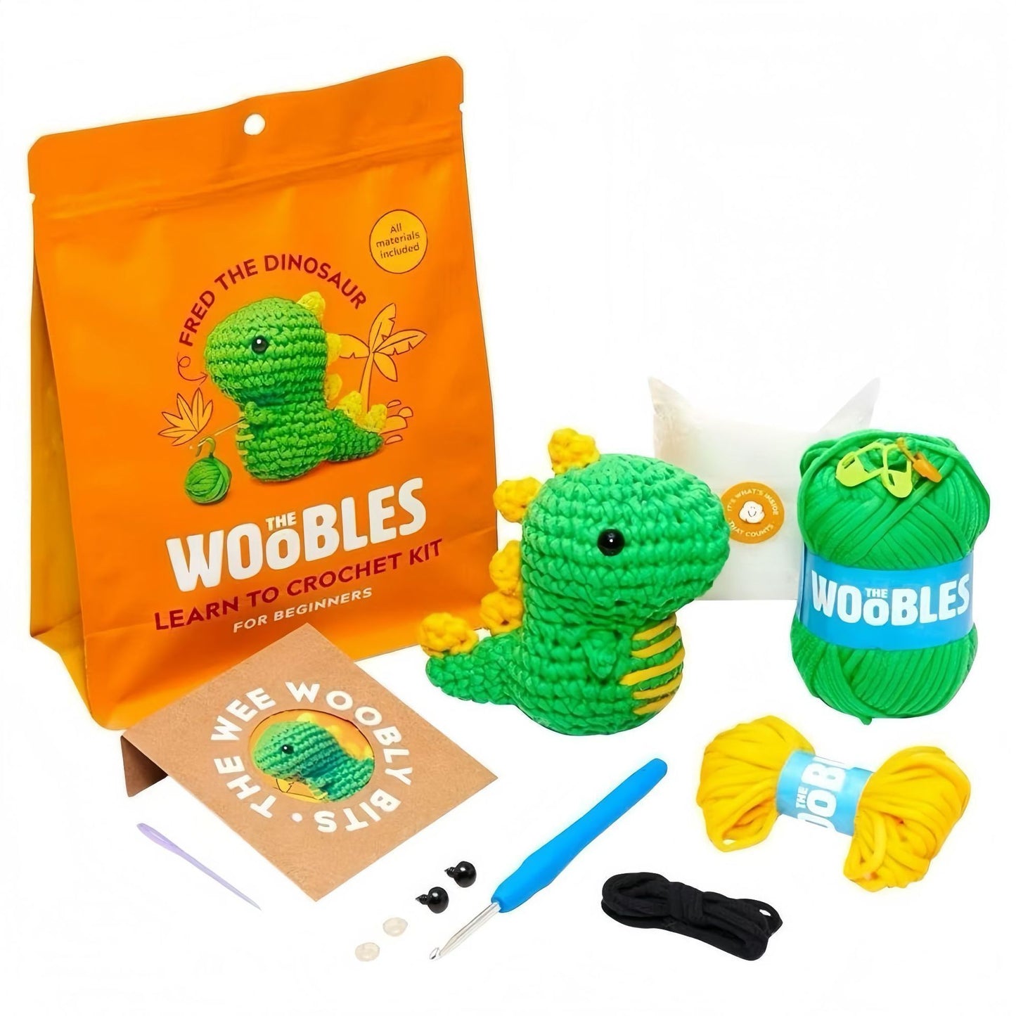 Dinosaur & Lion Crochet Kit 012