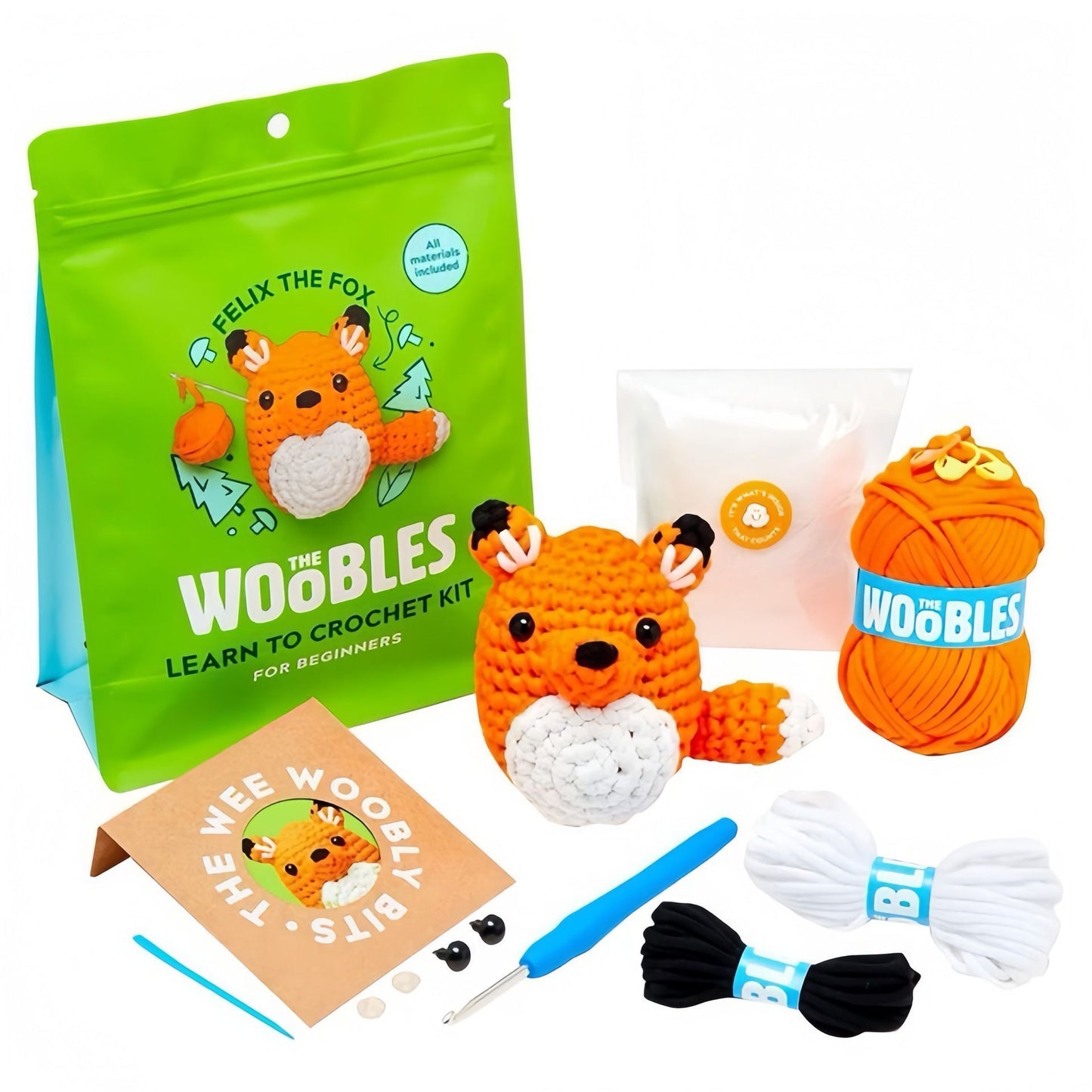 Fox & Lion Crochet Kit 014