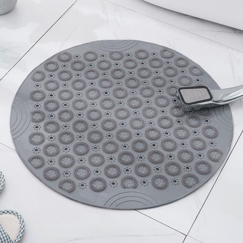 Gray Non-Slip Bath Mat 30×30cm