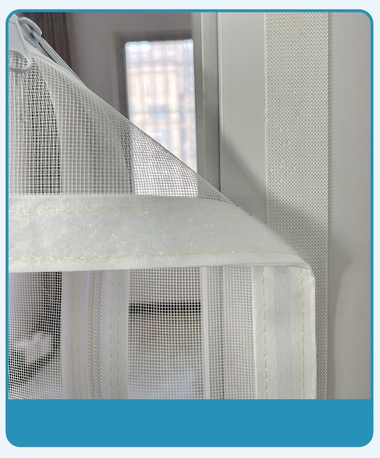 Pet Zipper Screen Door White 85 x 210cm