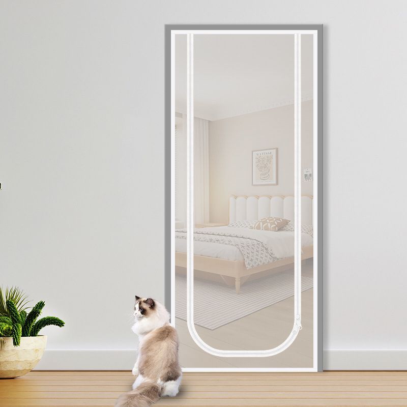 Pet Zipper Screen Door White 90 x 220cm