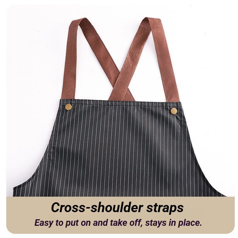 2-Pack Navy Waterproof Aprons
