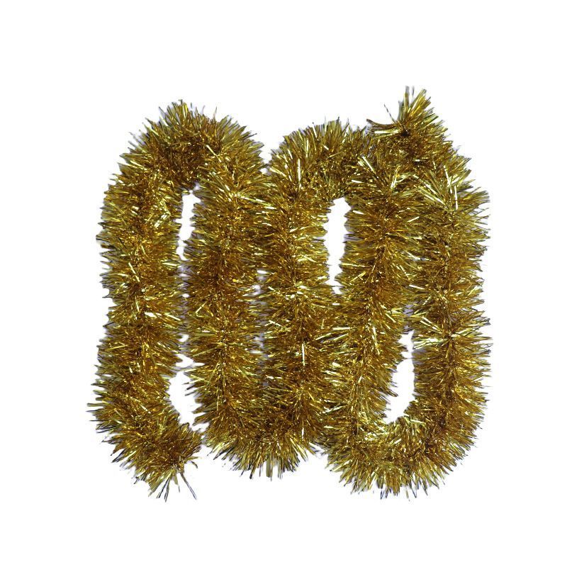 Thick Tinsel Garland 2M Party Decor Purple 5pcs