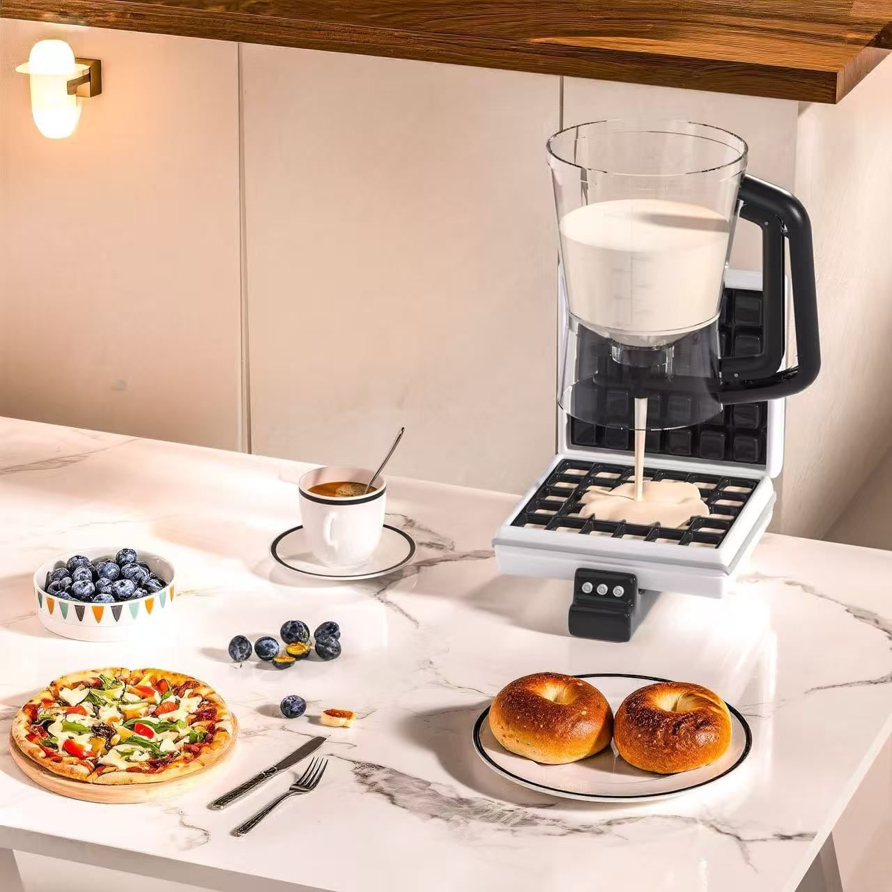 Black Cake Batter Dispenser