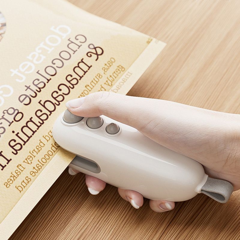 2Pcs White Mini Bag Sealer