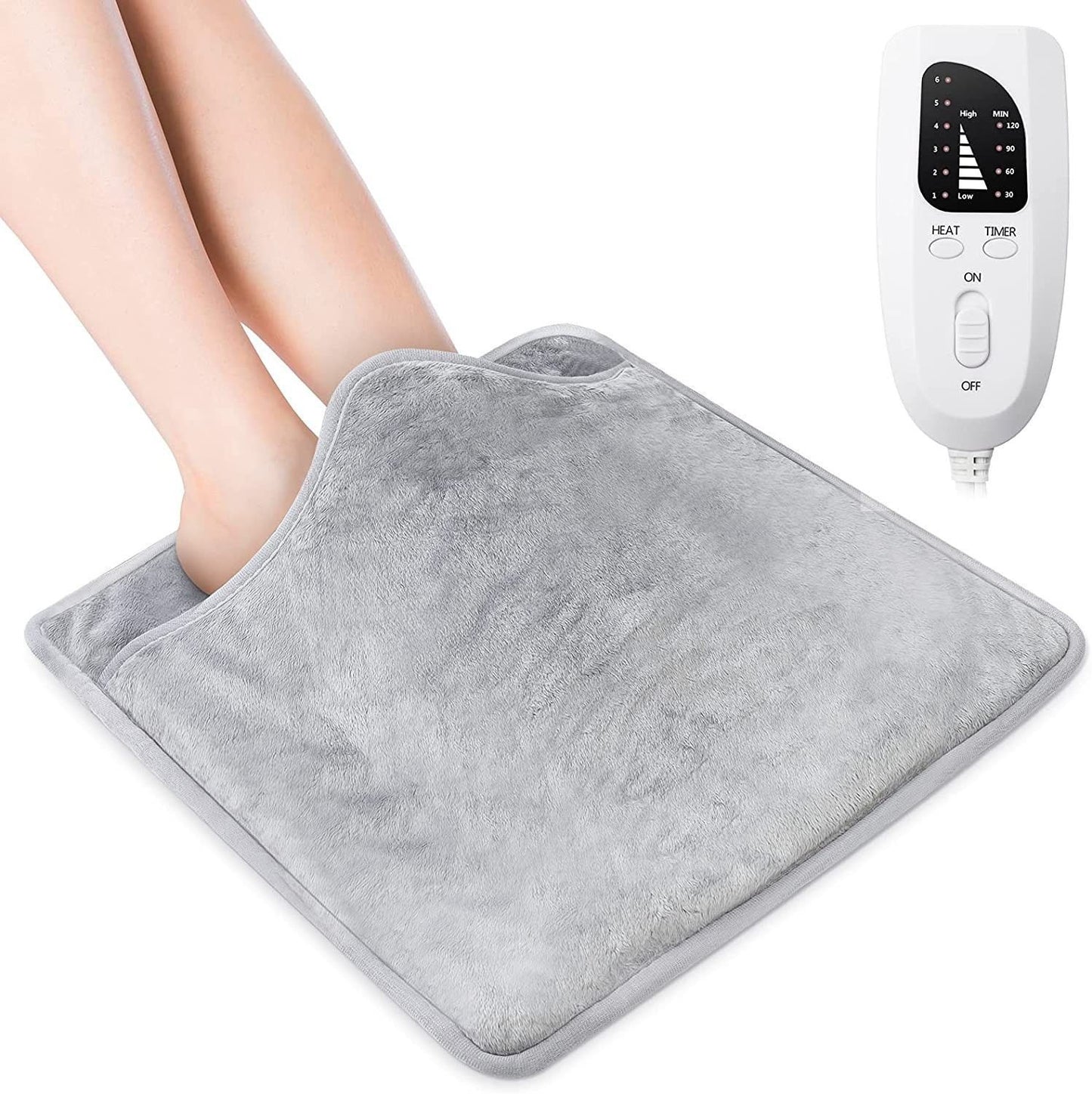 Electric Foot Warmer Mat 6 Heat Settings