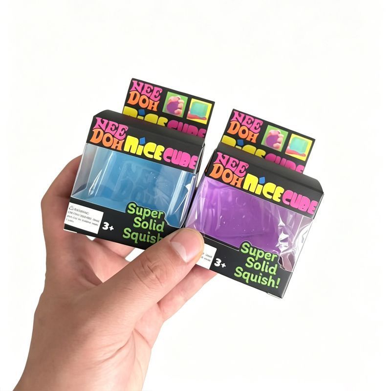 Pink Ice Cube Fidget Toy