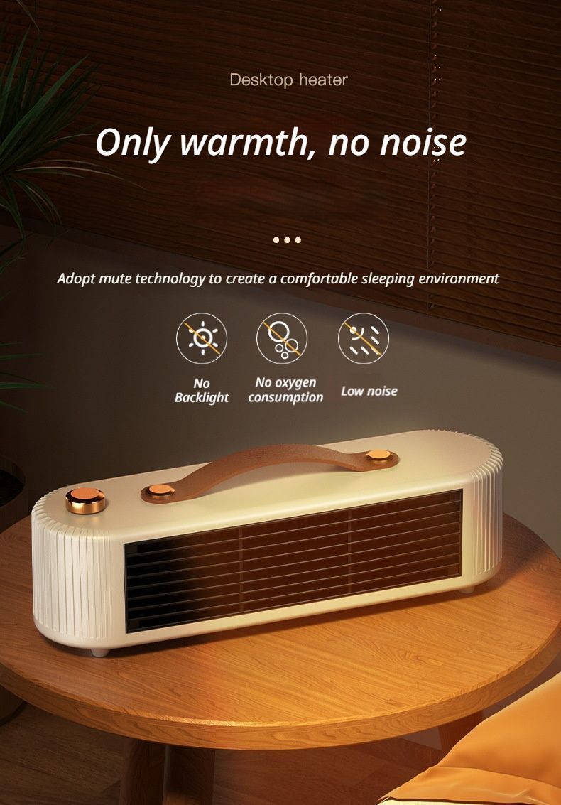 White Desktop Space Heater