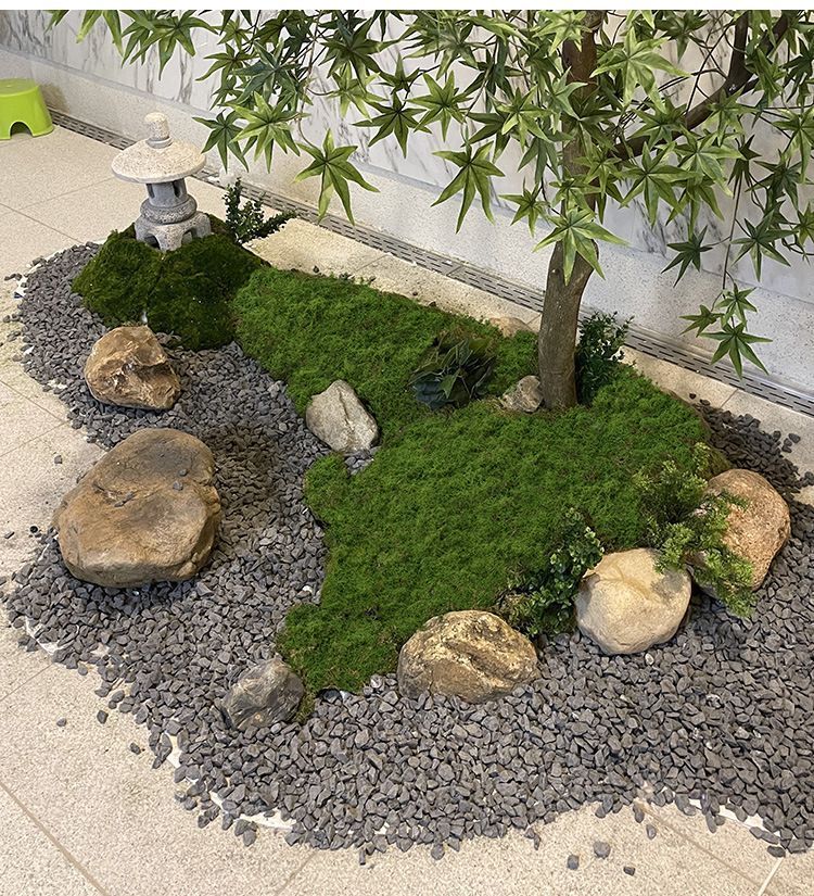 100g Dark Green Artificial Moss