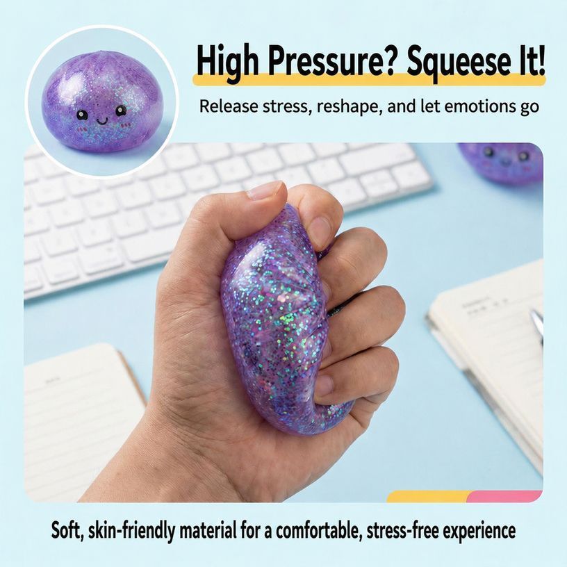 [Color Water Beads] Expression Blind Box 12pcs