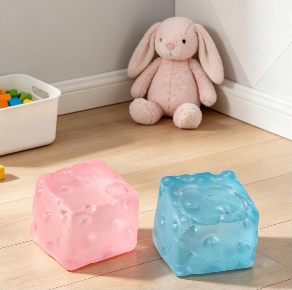 Transparent Cheese Squishy 7cm