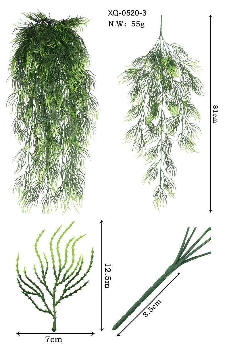 5-Fork Tower Pine Hanging Vine 3 pieces