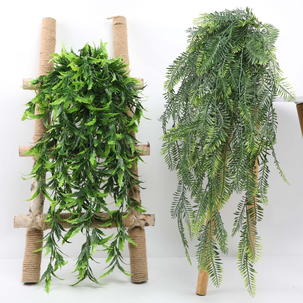 5-Fork Mini Monstera Wall Hanging Vine 3 pieces