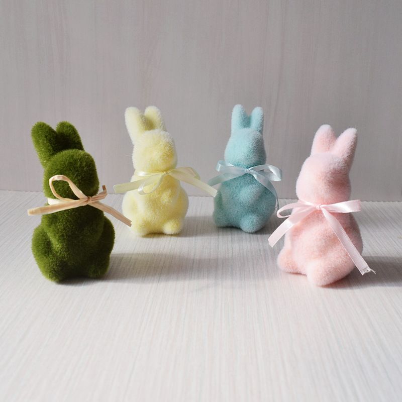 Moss Bunny Decor 16.5cm High