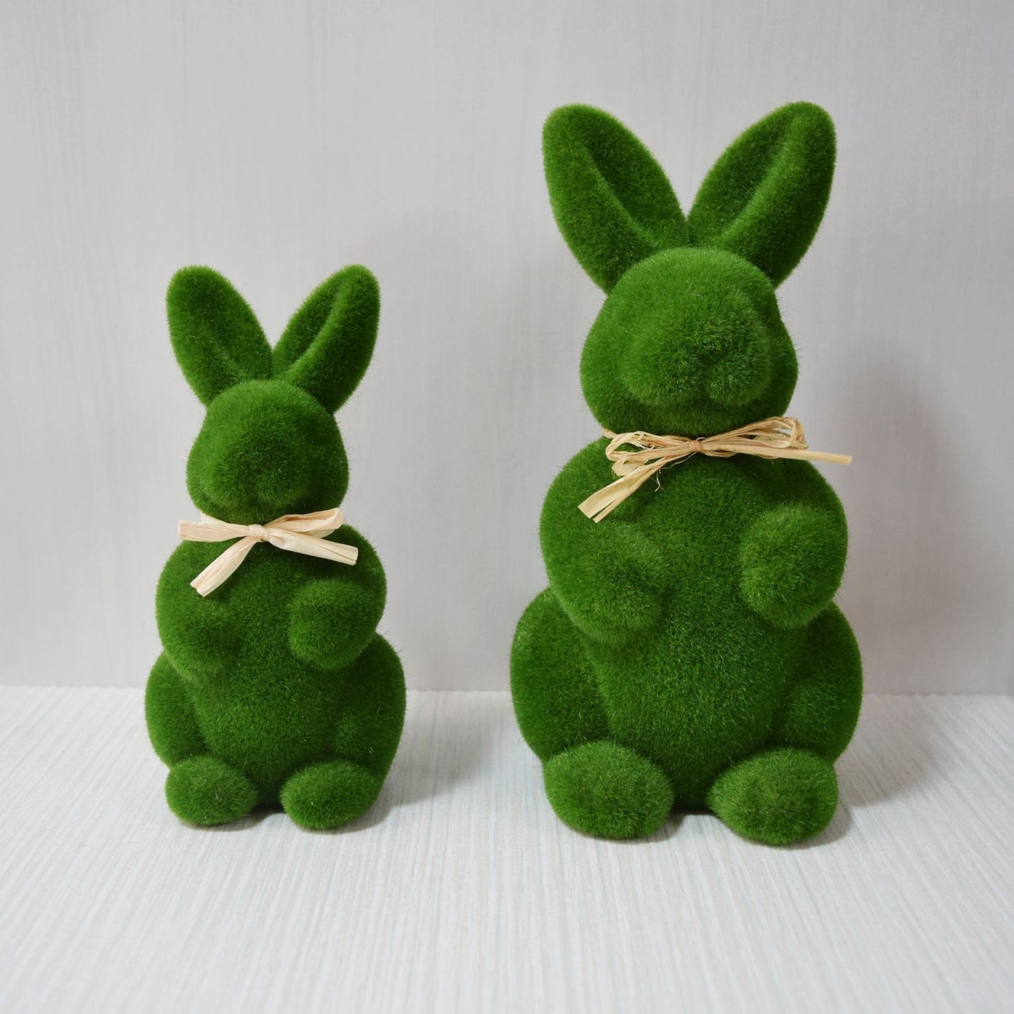Moss Bunny Decor 16.5cm High