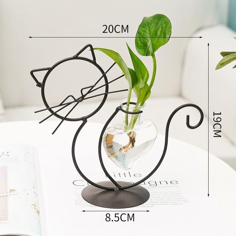 2 Pack Cat Iron Flower Ware 001
