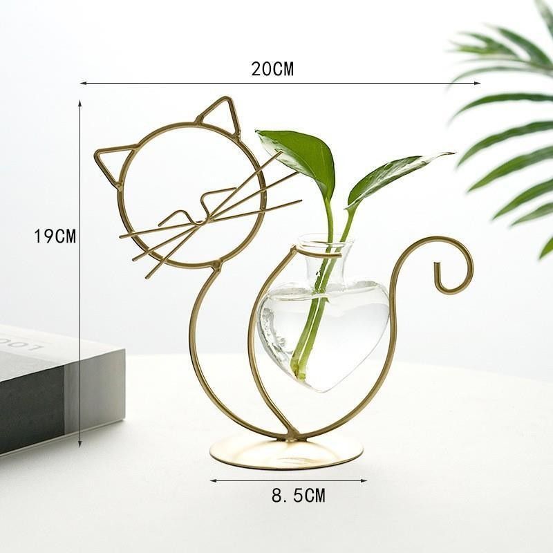 2 Pack Cat Iron Flower Ware 002