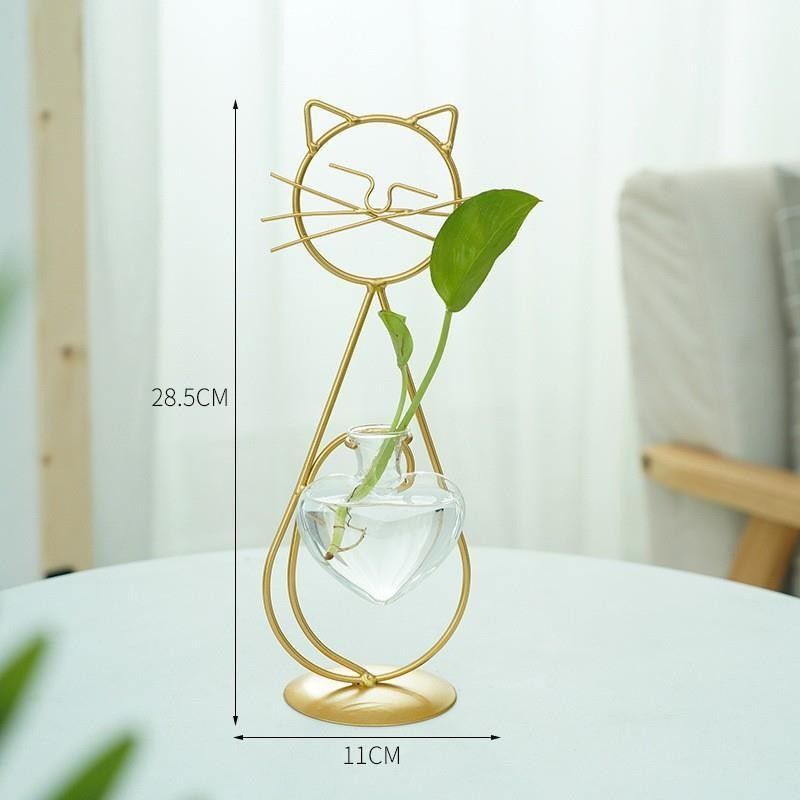 2 Pack Cat Iron Flower Ware 005