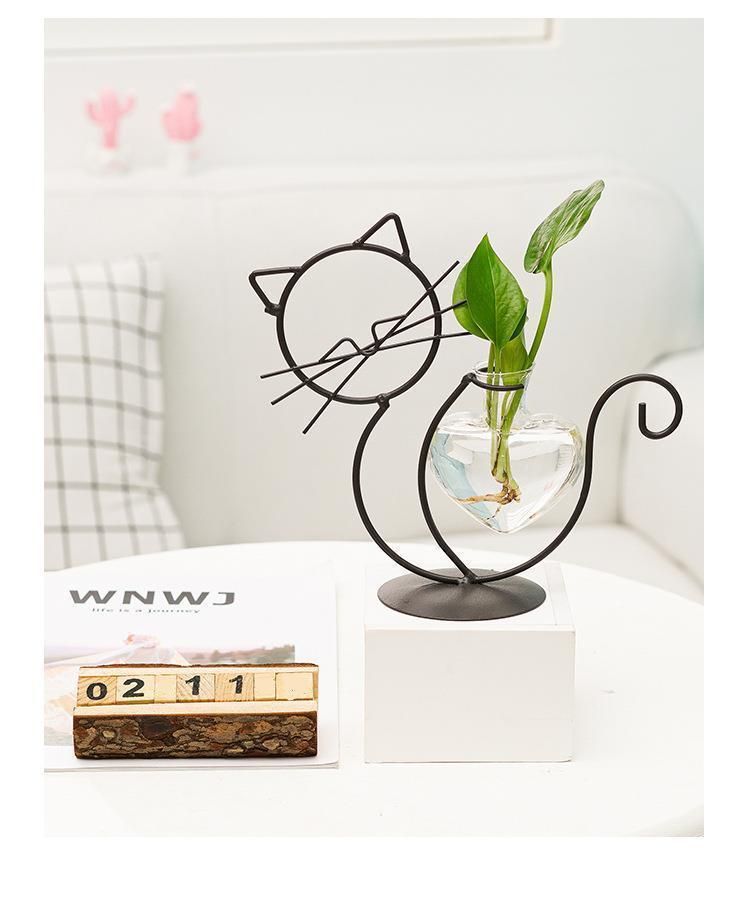 2 Pack Cat Iron Flower Ware 009