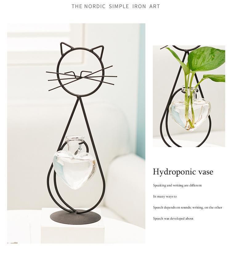 2 Pack Cat Iron Flower Ware 010