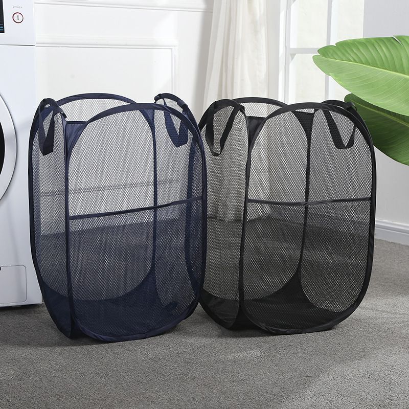 Foldable Laundry Hamper Rose Red 02
