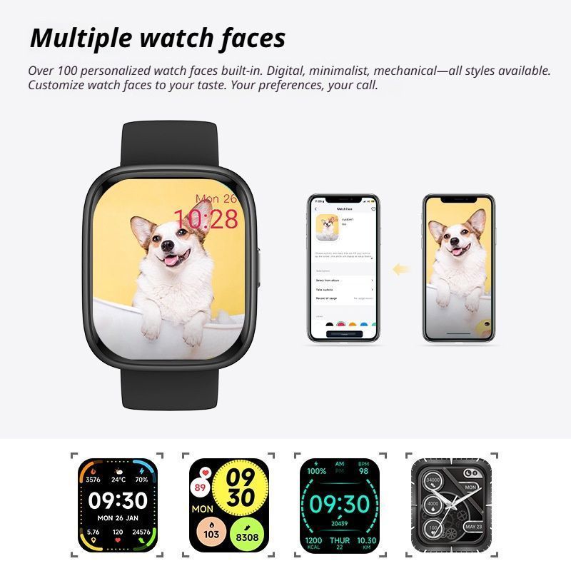 Call Health Smart Watch Black