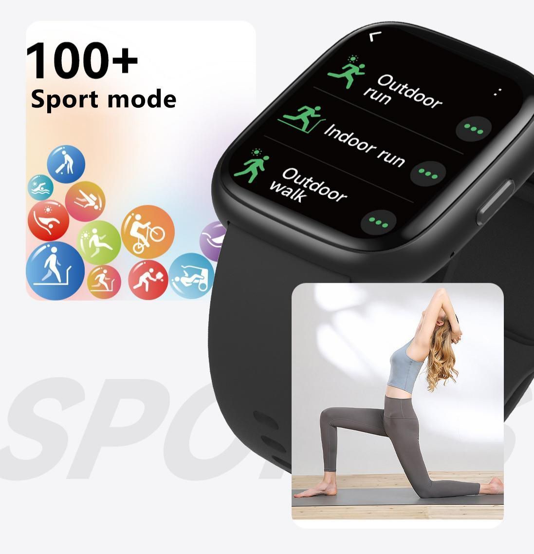 Call Health Smart Watch Green