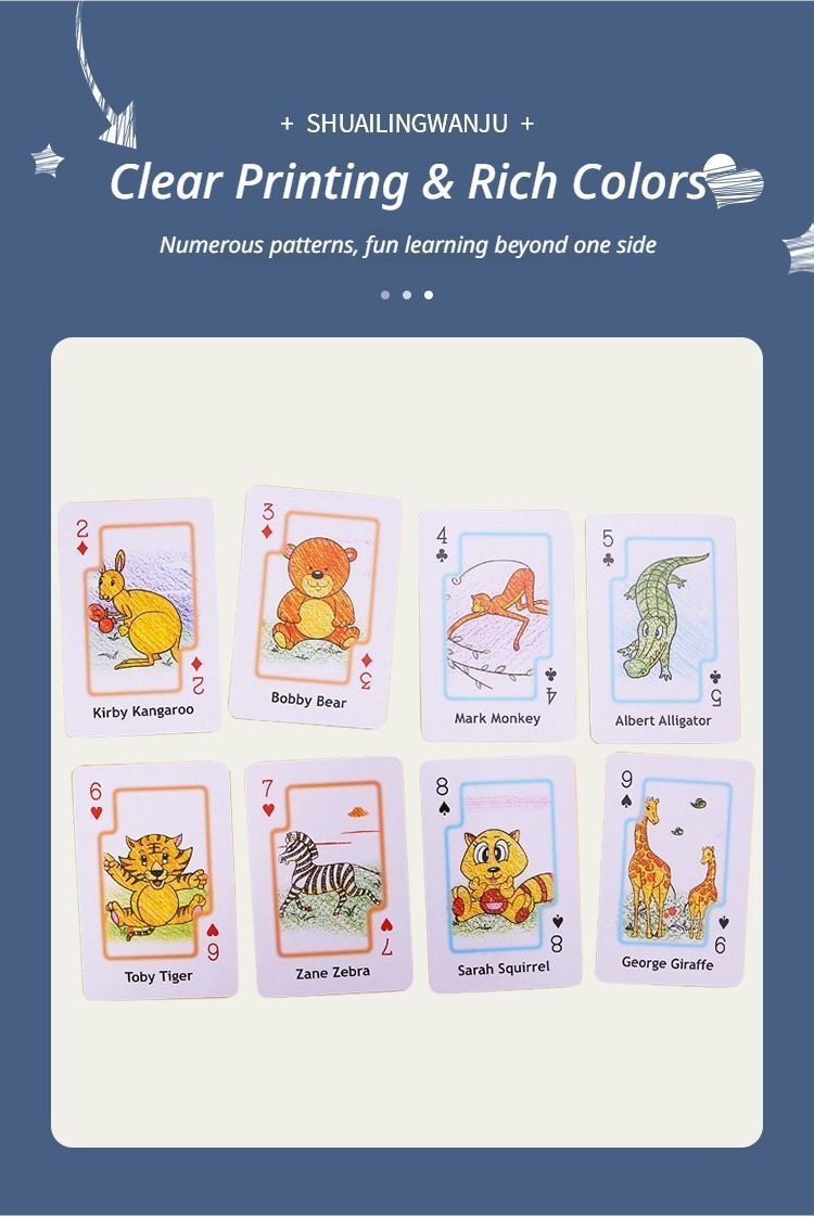 4Pcs Assorted Card Games Set