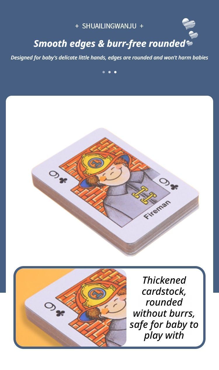 4Pcs Assorted Card Games Set