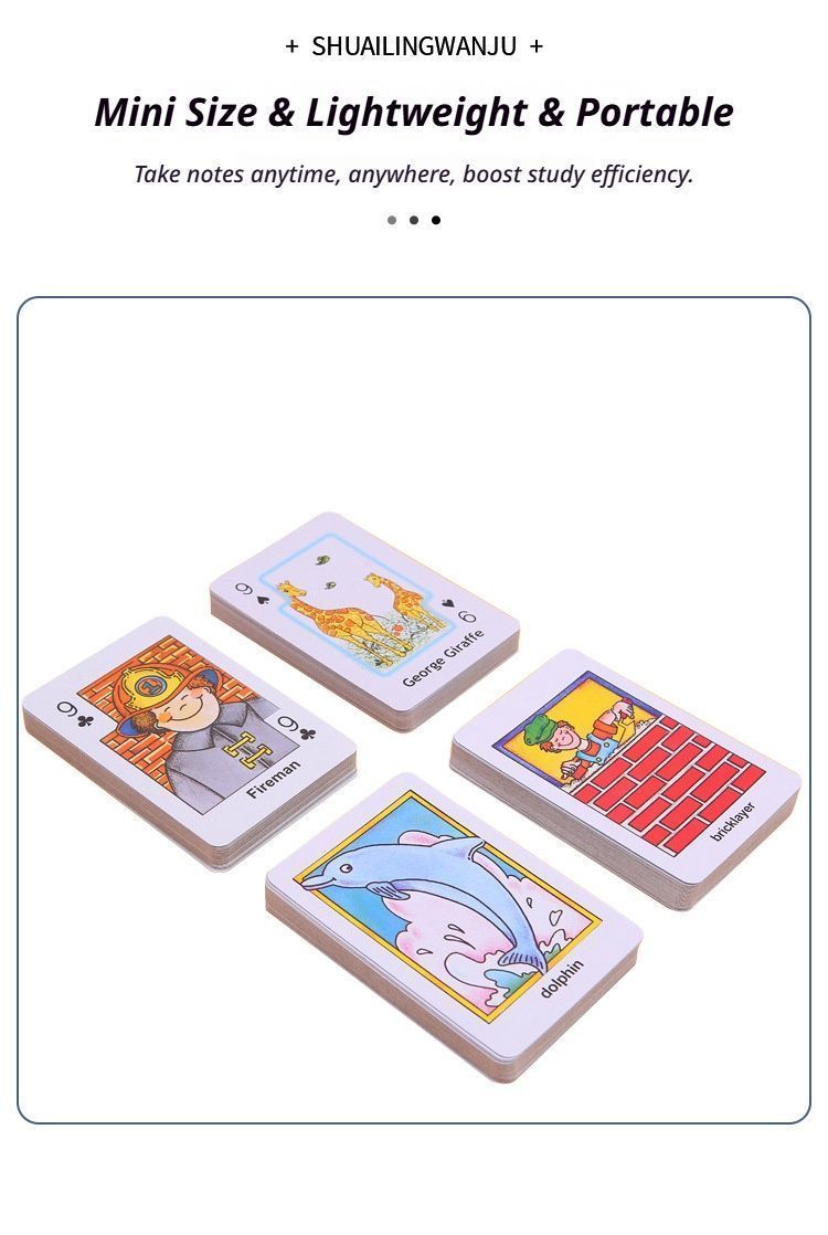 4Pcs Assorted Card Games Set