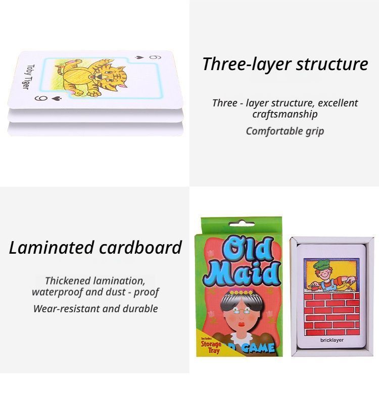 4Pcs Assorted Card Games Set