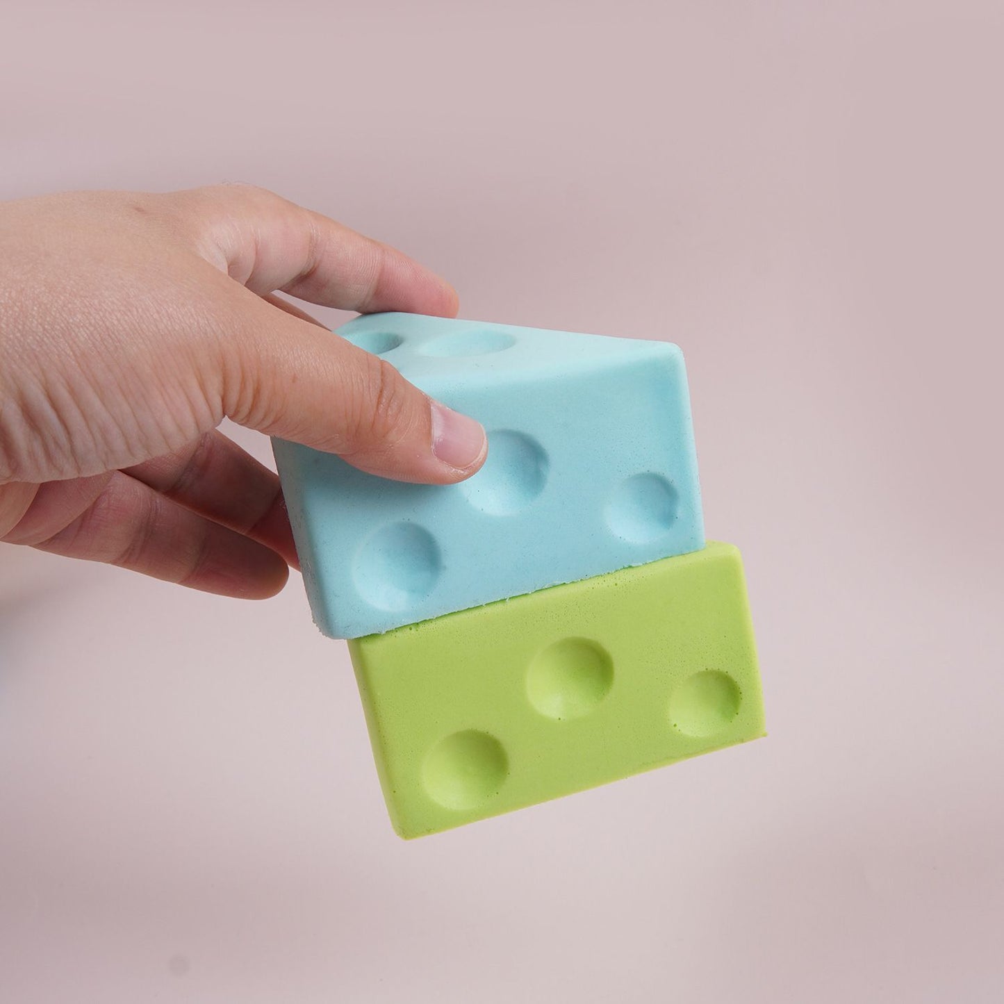 7.5cm White Triangle Cheese Squishy Toy
